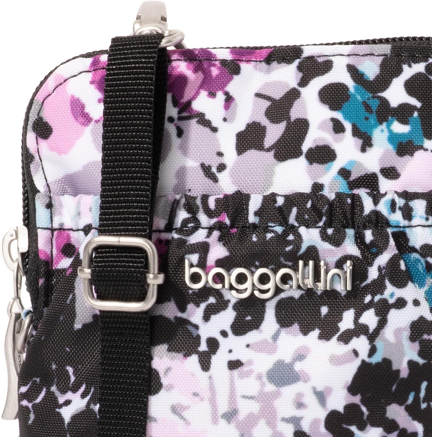 imageBaggallini Bryant Pouch Small Crossbody Bag for Women  Phone Purse with Crossbody Strap  Lightweight Crossbody PouchAbstract Cheetah