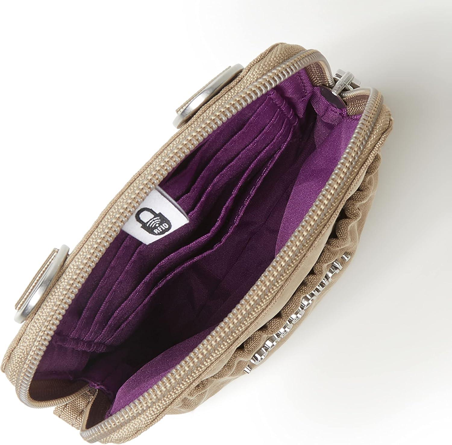 imageBaggallini Bryant Pouch Small Crossbody Bag for Women  Phone Purse with Crossbody Strap  Lightweight Crossbody PouchBeach