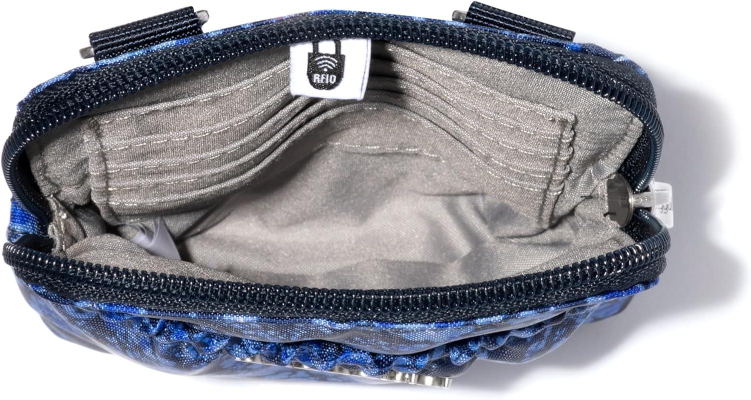 imageBaggallini Bryant Pouch Small Crossbody Bag for Women  Phone Purse with Crossbody Strap  Lightweight Crossbody PouchInk Hydrangea