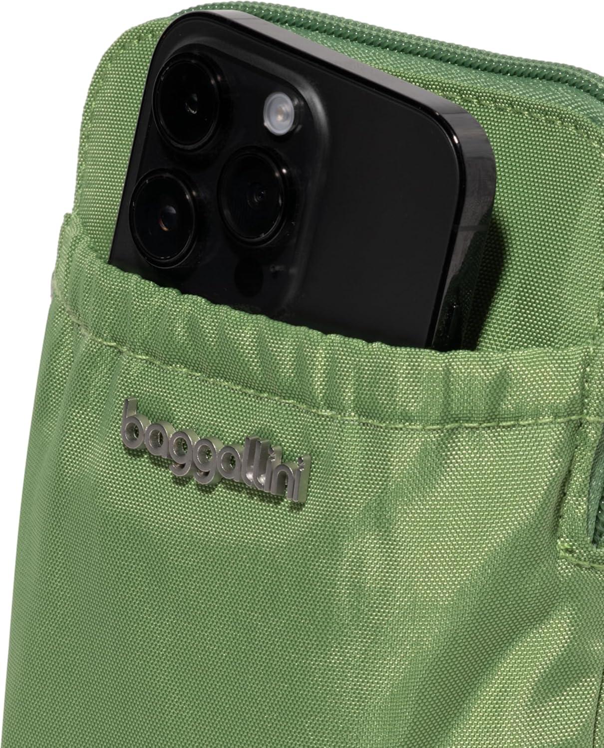 imageBaggallini Bryant Pouch Small Crossbody Bag for Women  Phone Purse with Crossbody Strap  Lightweight Crossbody PouchMoss