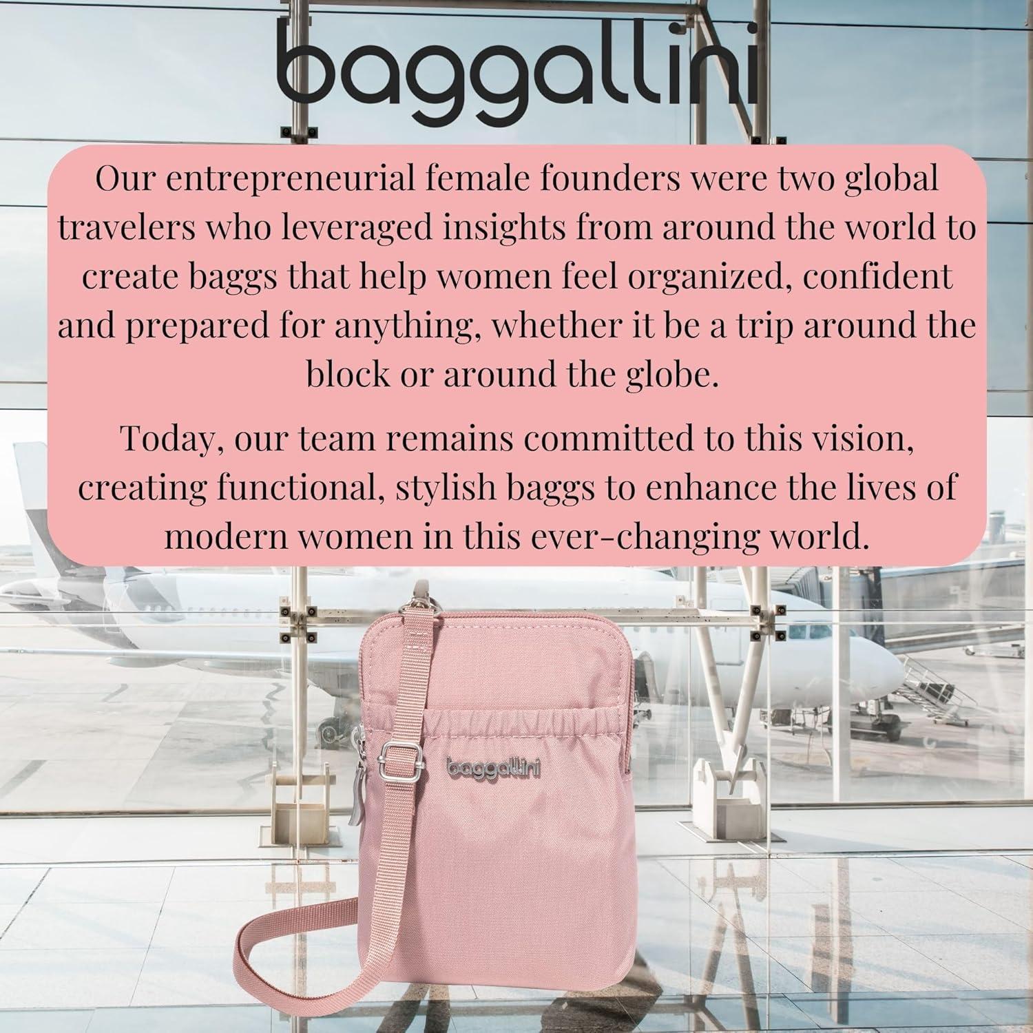 imageBaggallini Bryant Pouch Small Crossbody Bag for Women  Phone Purse with Crossbody Strap  Lightweight Crossbody PouchWoodrose