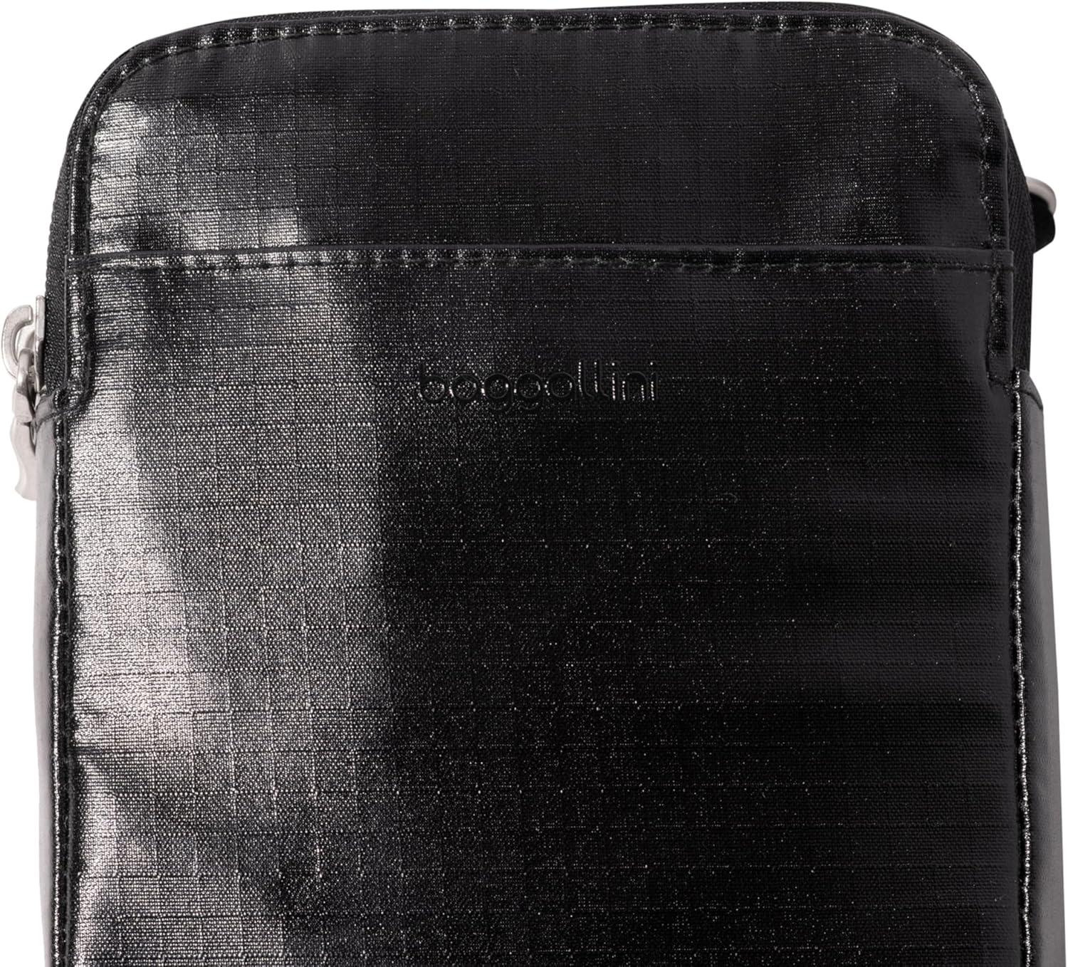 imageBaggallini Modern Take Two RFID CrossbodyBlack Gloss Ripstop