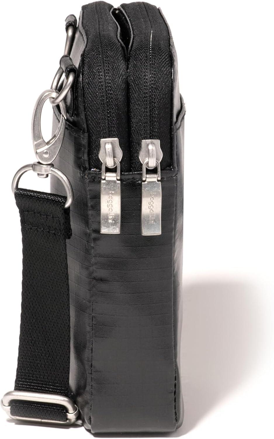 imageBaggallini Modern Take Two RFID CrossbodyBlack Gloss Ripstop