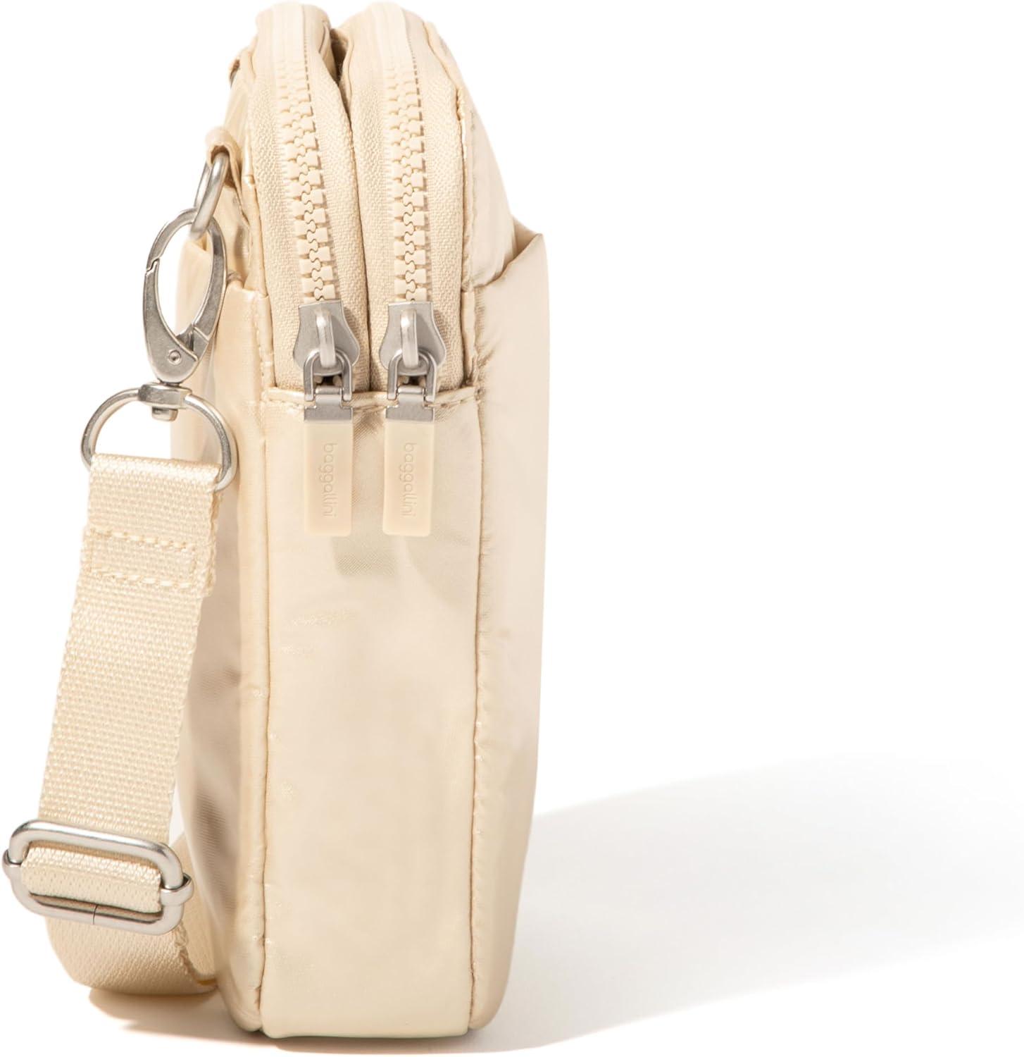 imageBaggallini Modern Take Two RFID CrossbodyChampagne Puff