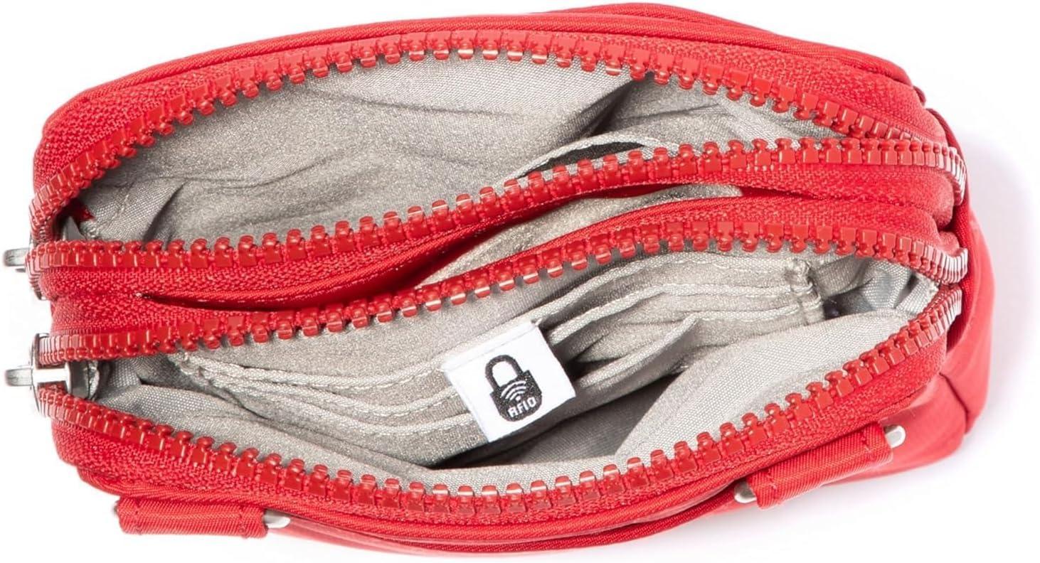 imageBaggallini Modern Take Two RFID CrossbodyCrimson Red Twill