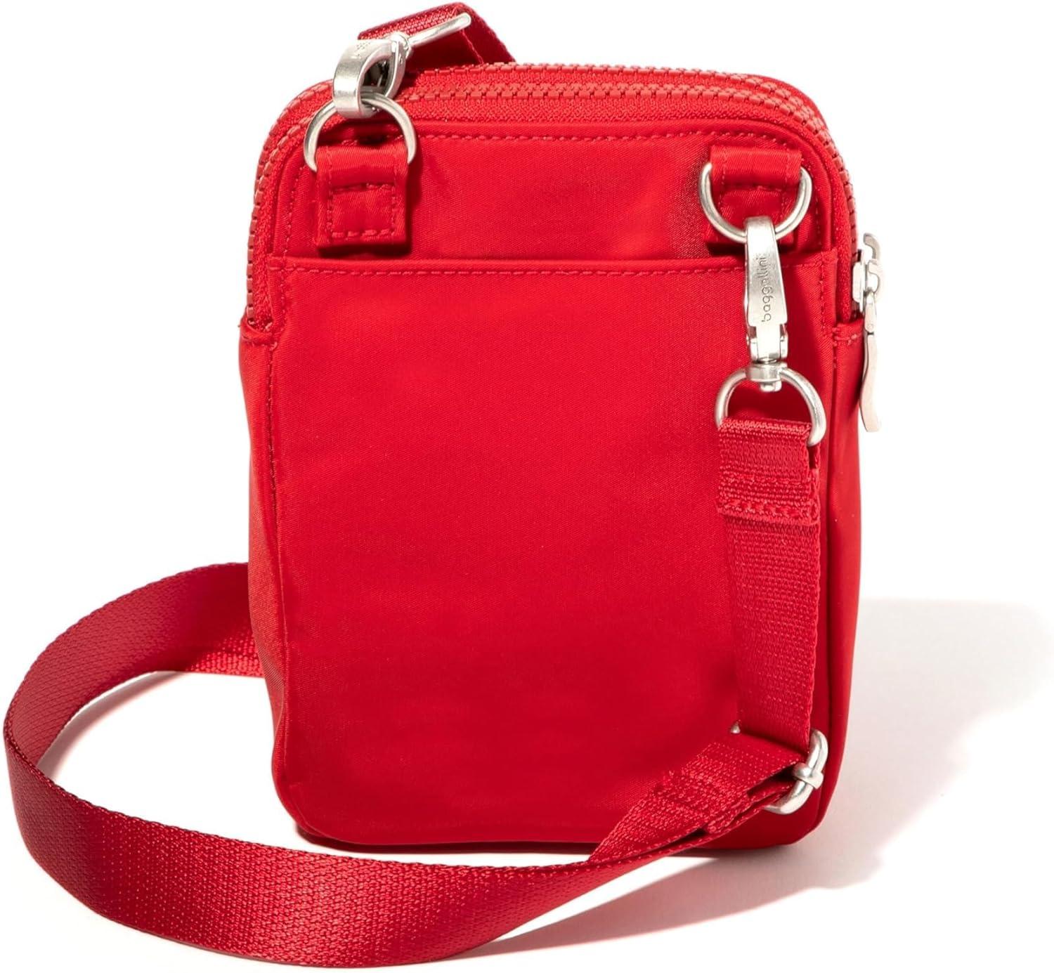 imageBaggallini Modern Take Two RFID CrossbodyCrimson Red Twill