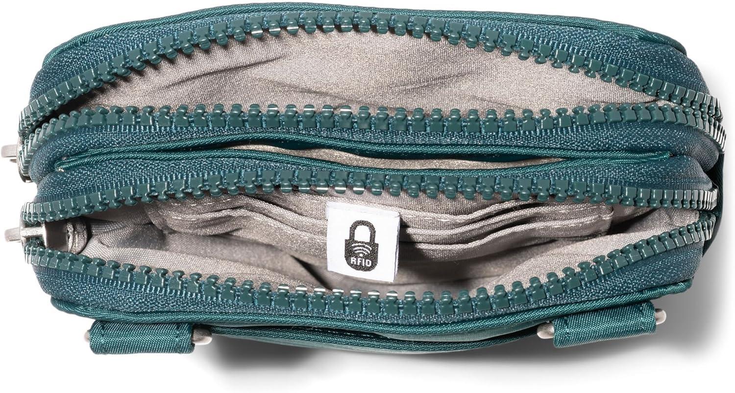 imageBaggallini Modern Take Two RFID CrossbodyEmerald Twill
