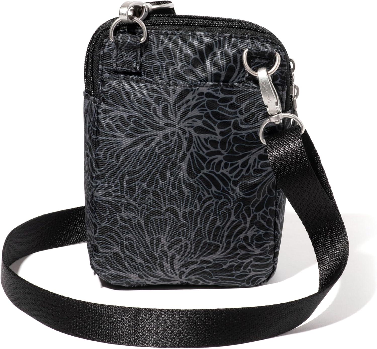 imageBaggallini Modern Take Two RFID CrossbodyMidnight Blossom Print