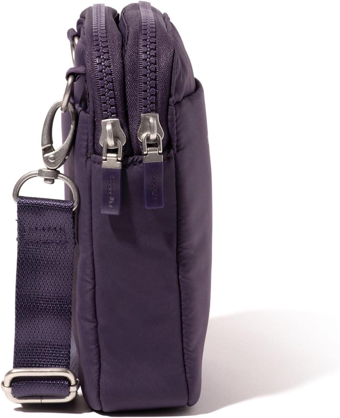 imageBaggallini Modern Take Two RFID CrossbodyPlum Twilight Puff