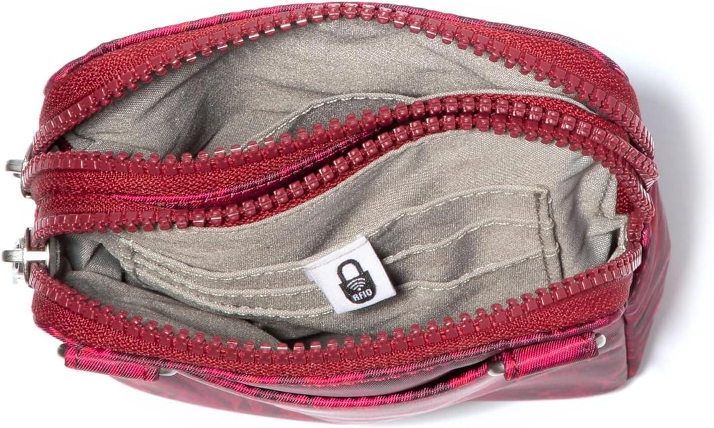imageBaggallini Modern Take Two RFID CrossbodyRed Divine Rose