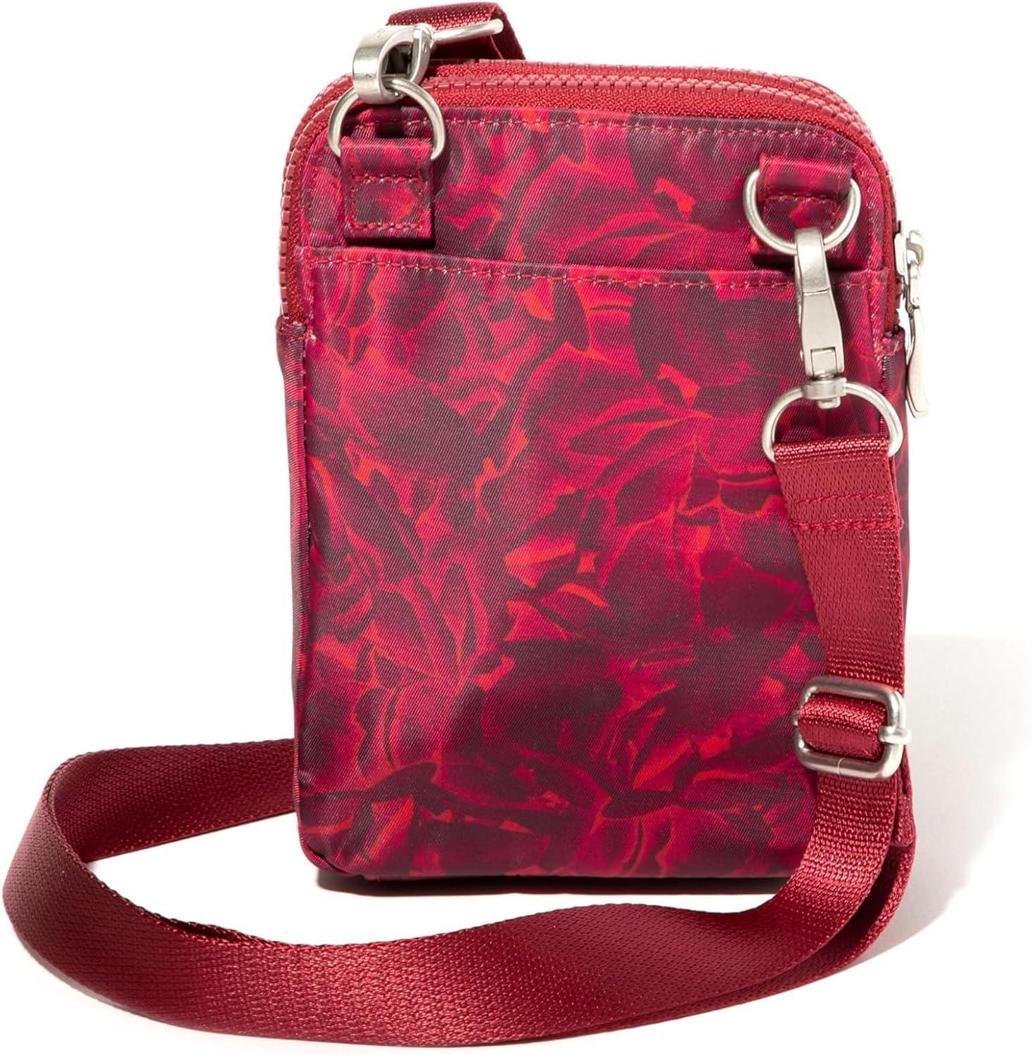 imageBaggallini Modern Take Two RFID CrossbodyRed Divine Rose