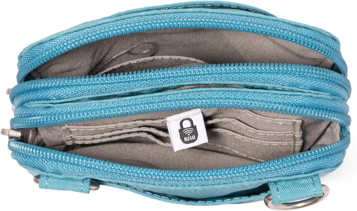 imageBaggallini Modern Take Two RFID CrossbodySeaside Blue