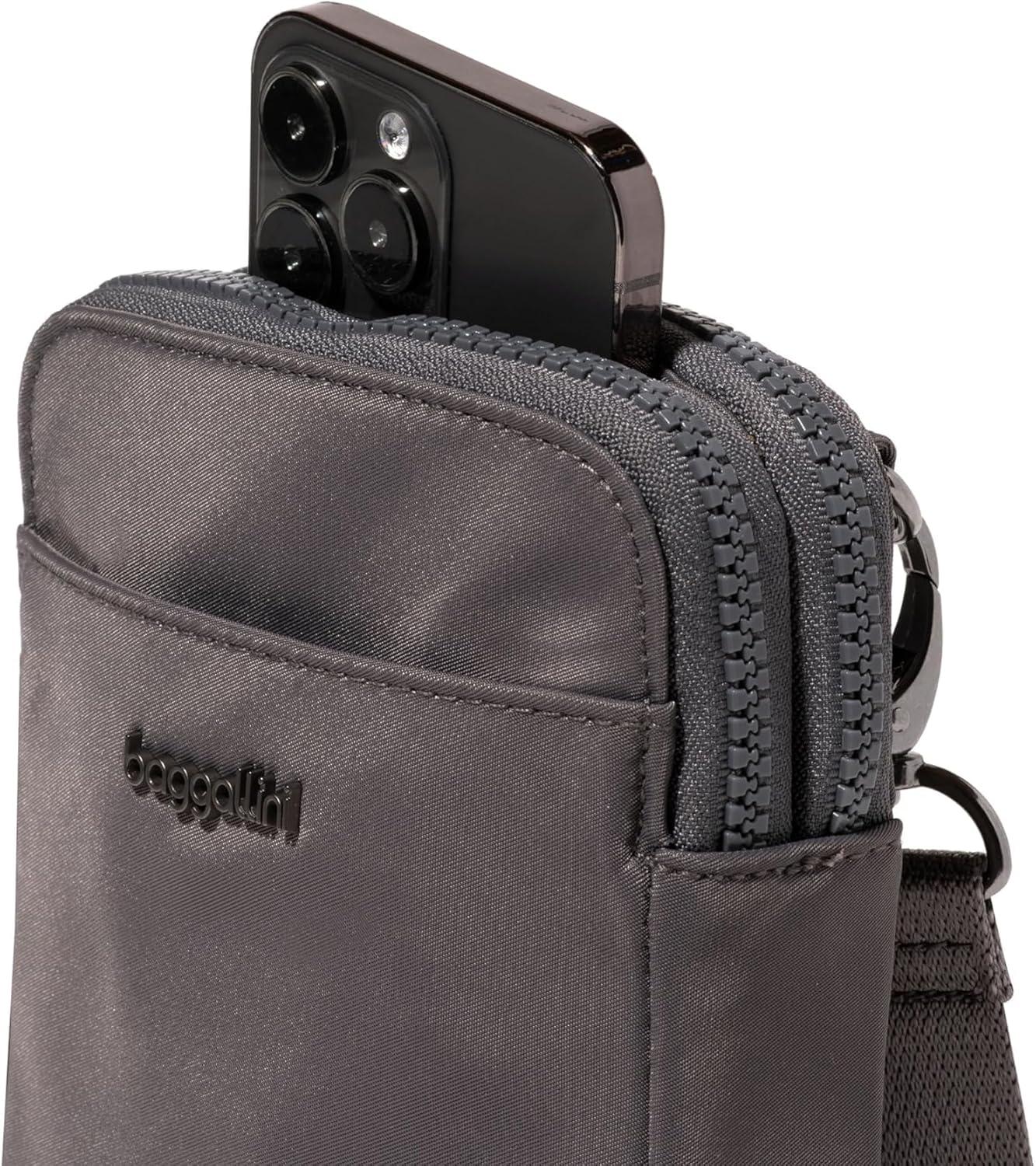 imageBaggallini Modern Take Two RFID CrossbodySmoke Twill