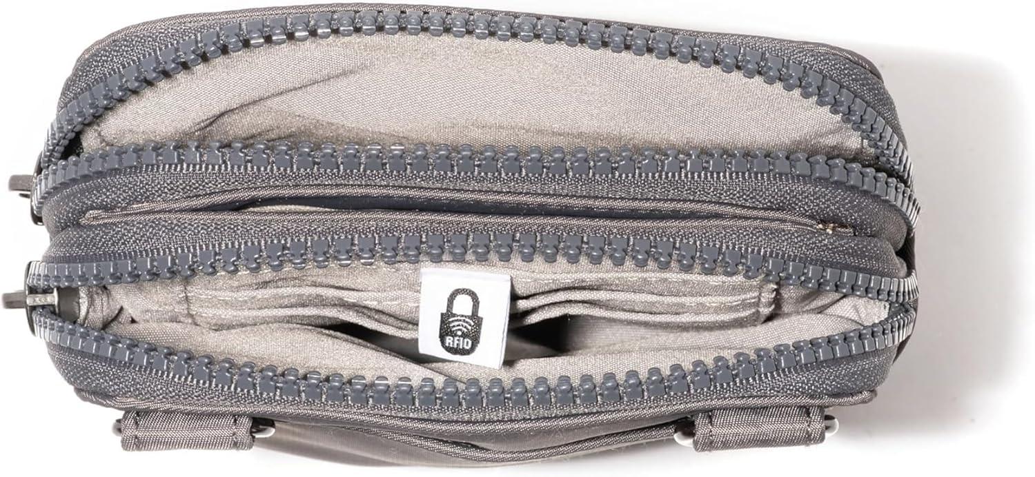 imageBaggallini Modern Take Two RFID CrossbodySmoke Twill