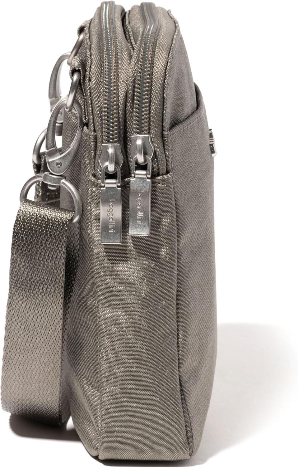 imageBaggallini Modern Take Two RFID CrossbodySterling Shimmer