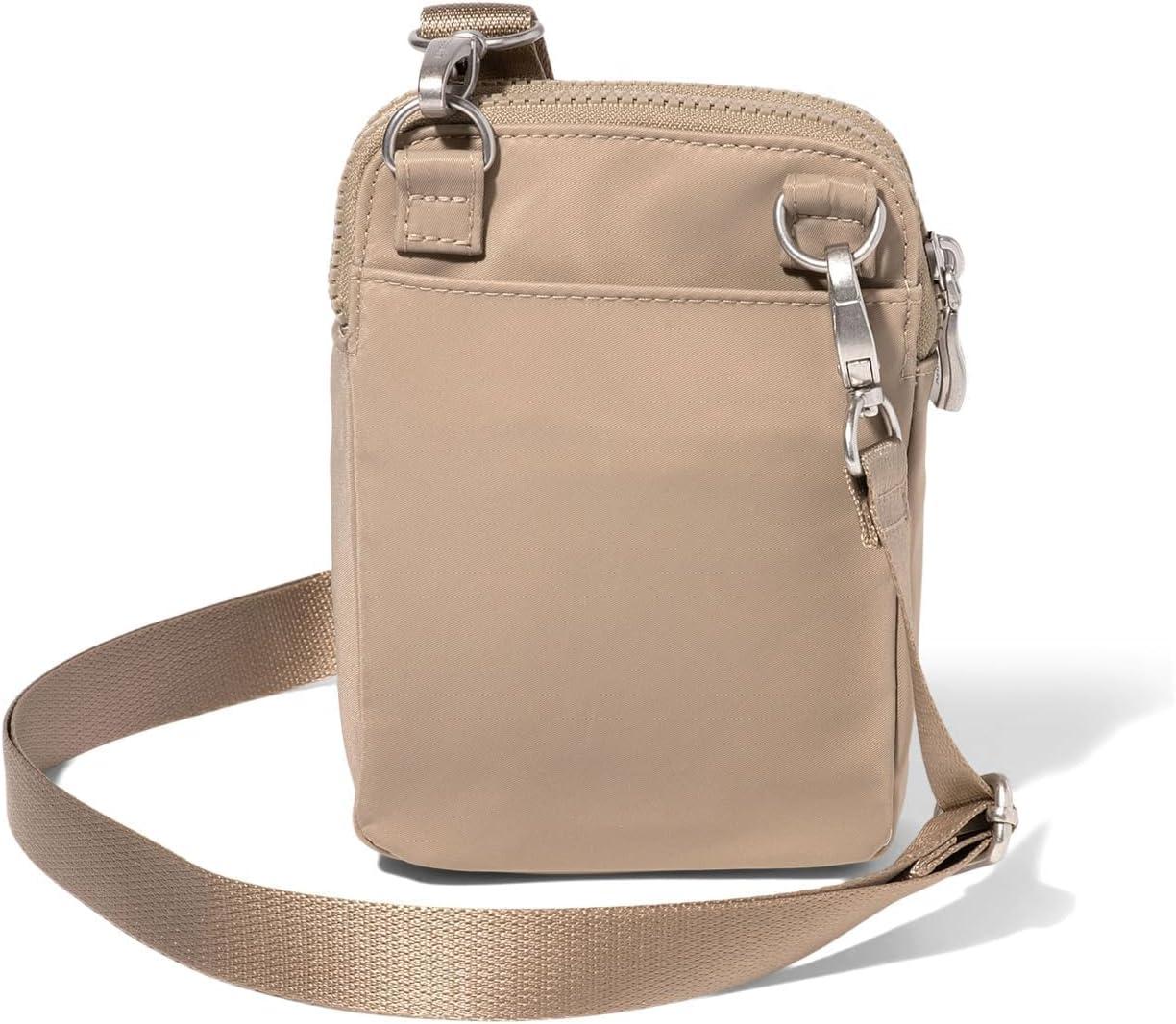 imageBaggallini Modern Take Two RFID CrossbodyTaupe Twill