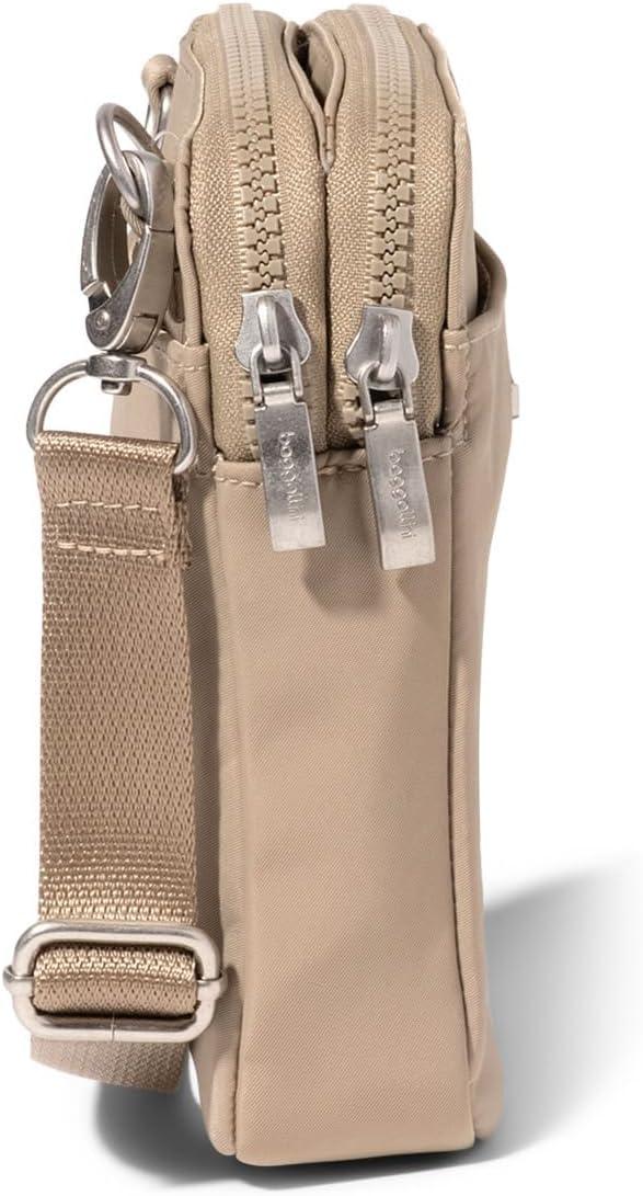 imageBaggallini Modern Take Two RFID CrossbodyTaupe Twill