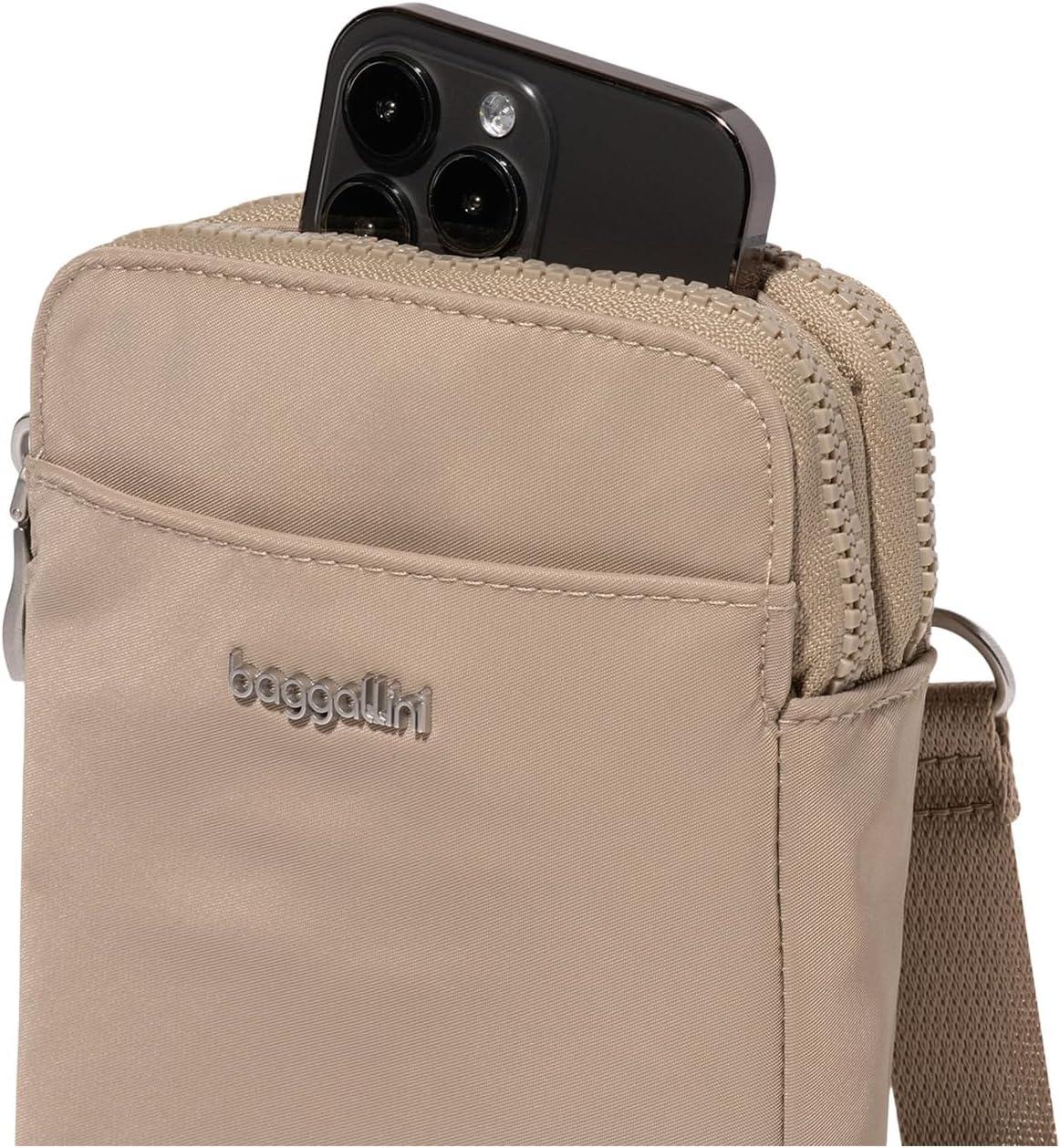imageBaggallini Modern Take Two RFID CrossbodyTaupe Twill