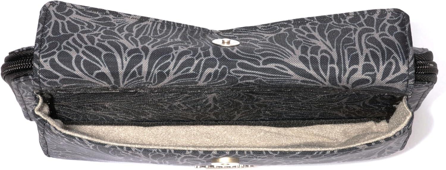 imageBaggallini RFID Phone Wallet CrossbodyMidnight Blossom
