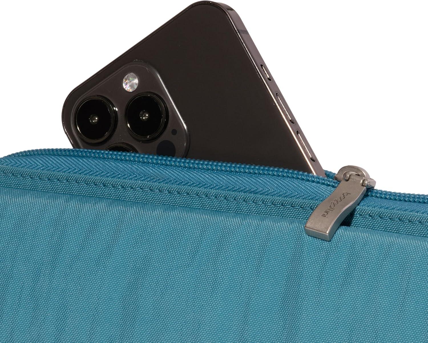 imageBaggallini RFID Phone Wallet CrossbodySeaside Blue