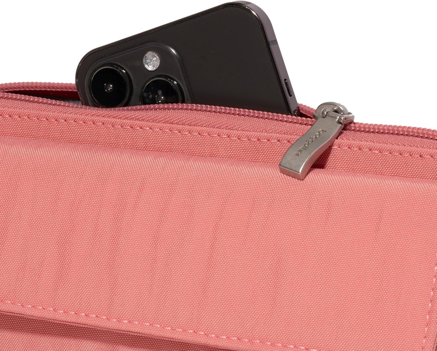 imageBaggallini RFID Phone Wallet CrossbodyTerracotta