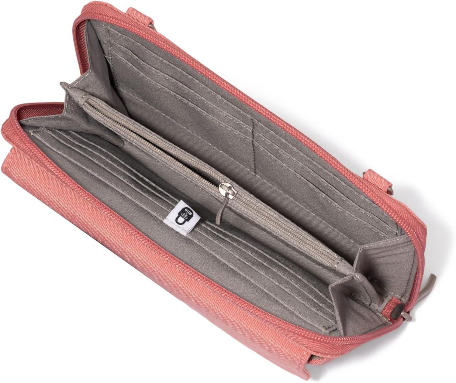 imageBaggallini RFID Phone Wallet CrossbodyTerracotta