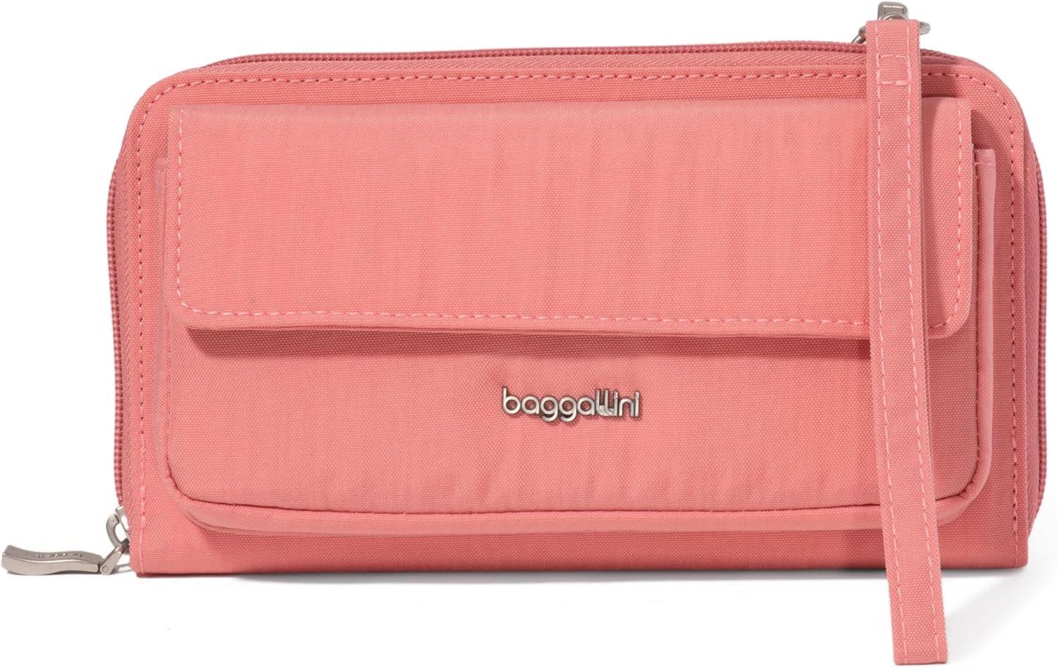 imageBaggallini RFID Phone Wallet CrossbodyTerracotta