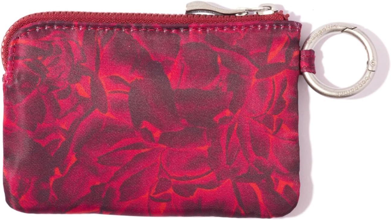 imageBaggallini Womens RFID Card CaseRed Divine Rose
