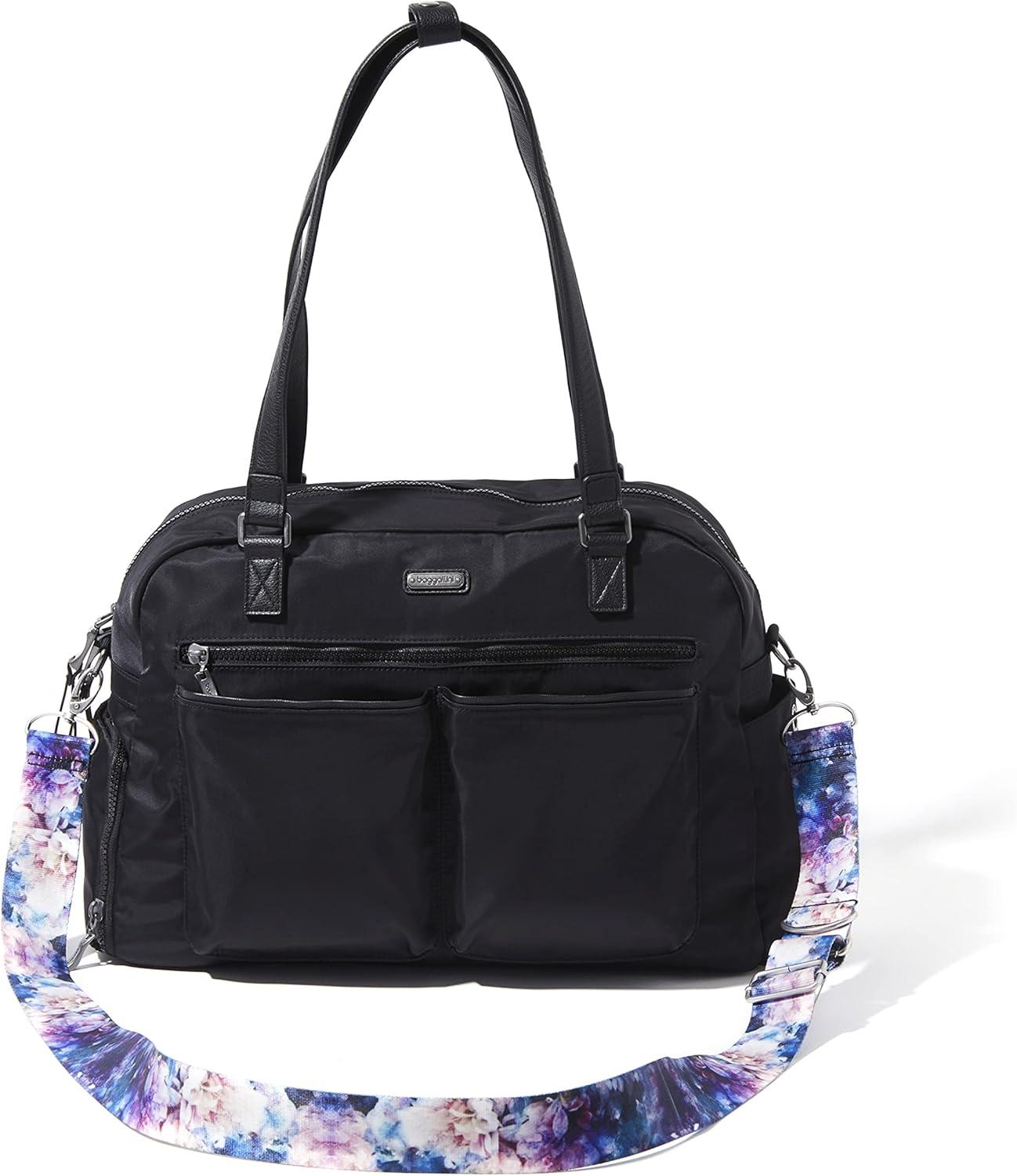 imageBaggallini womens Wide StrapBlack Opal