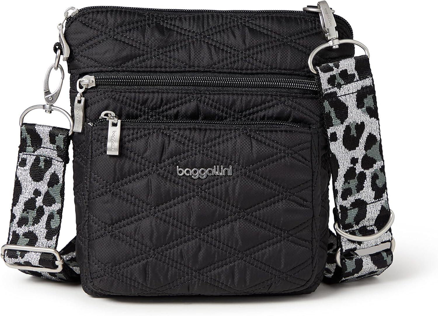 imageBaggallini womens Wide StrapTan Python