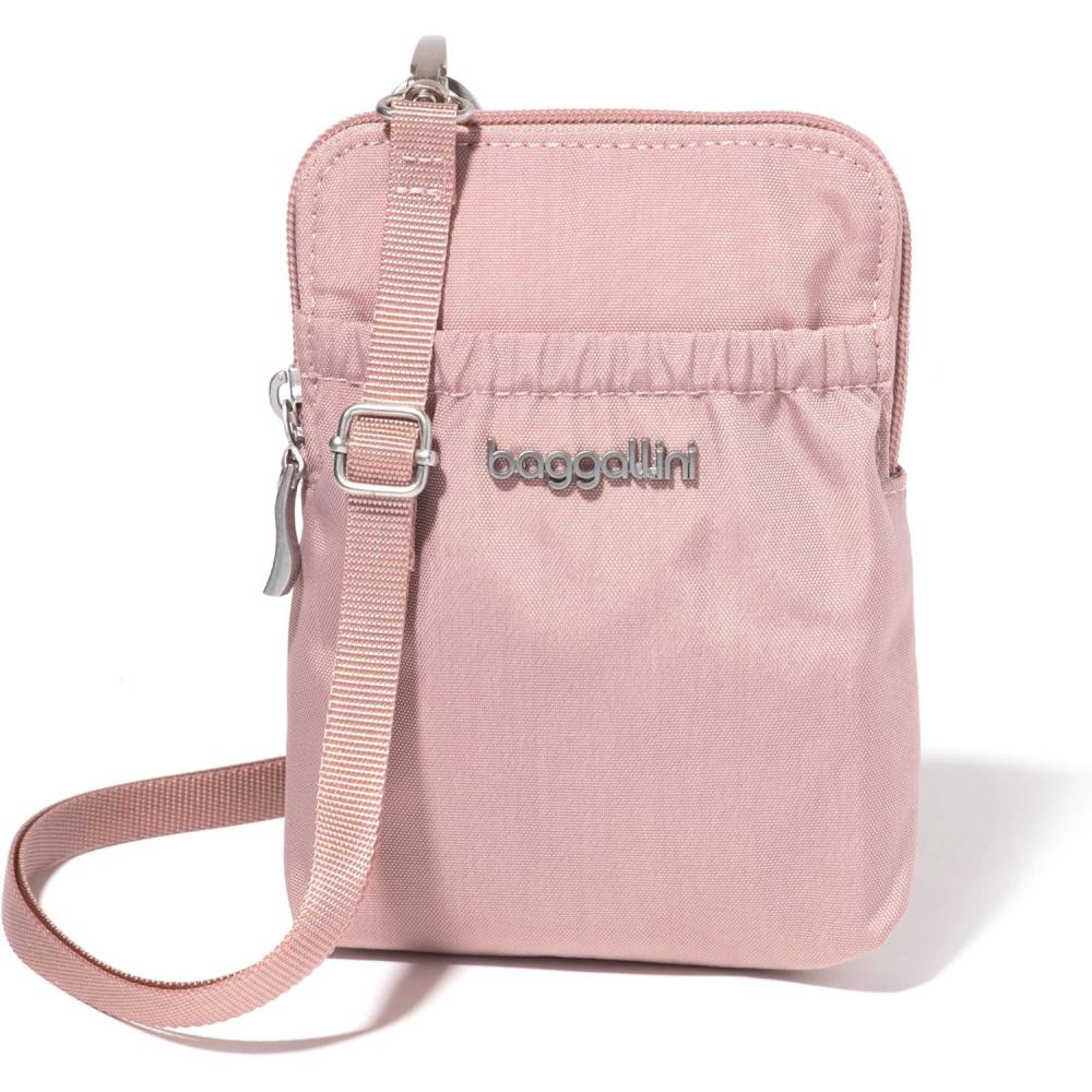 imageBaggallini Bryant Pouch Small Crossbody Bag for Women  Phone Purse with Crossbody Strap  Lightweight Crossbody PouchWoodrose