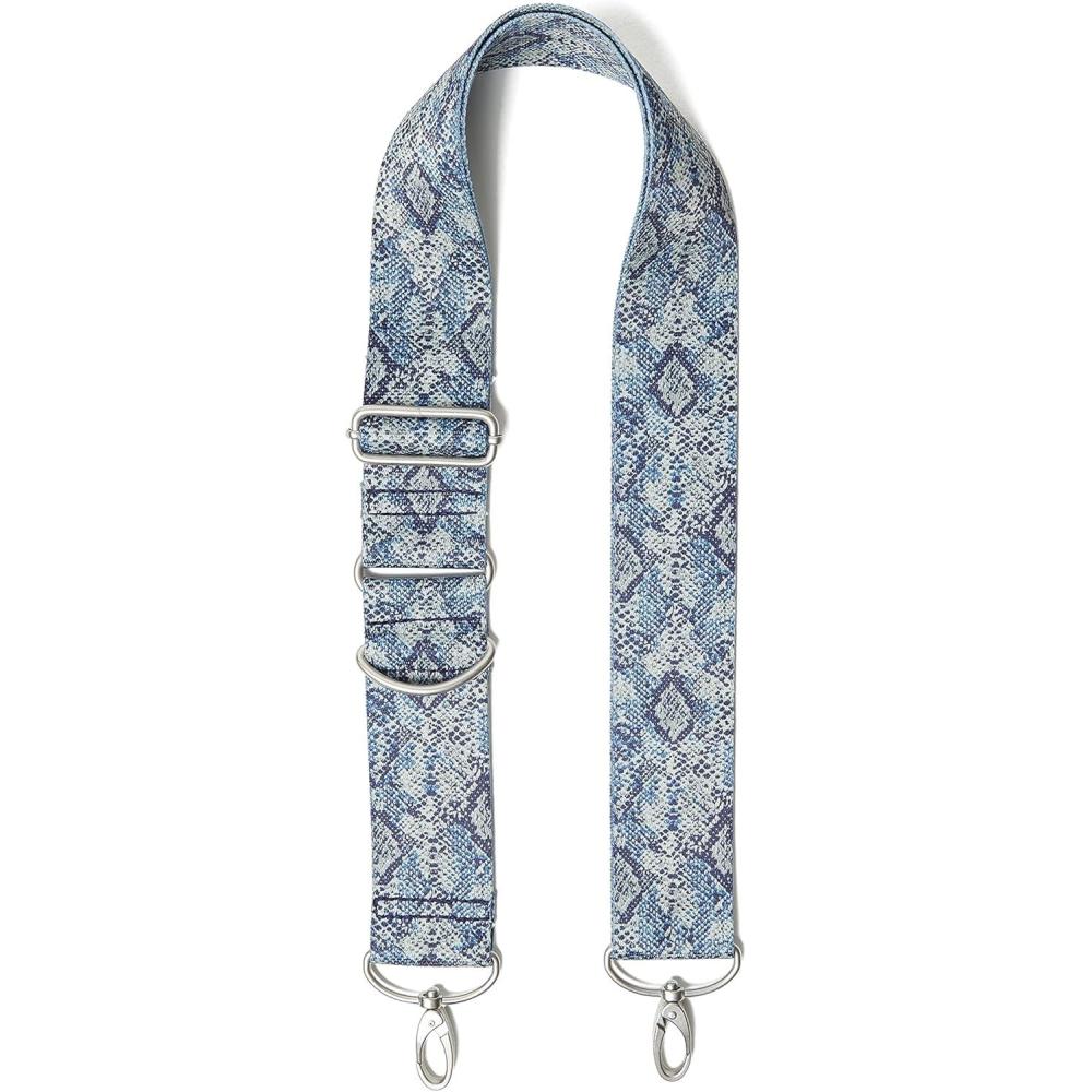 imageBaggallini womens Wide StrapBlue  Grey Python