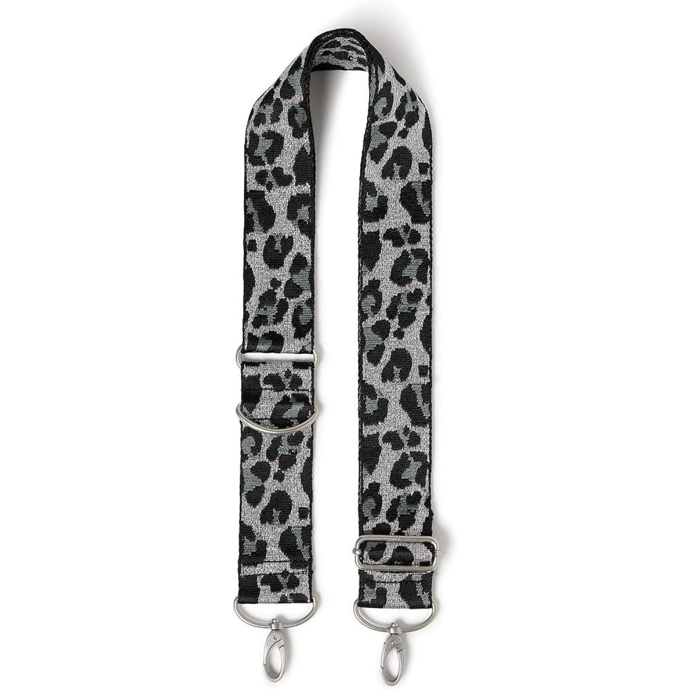 imageBaggallini womens Wide StrapSilver Metallic Cheetah
