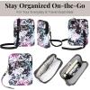 imageBaggallini Bryant Pouch Small Crossbody Bag for Women  Phone Purse with Crossbody Strap  Lightweight Crossbody PouchAbstract Cheetah