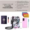 imageBaggallini Bryant Pouch Small Crossbody Bag for Women  Phone Purse with Crossbody Strap  Lightweight Crossbody PouchAbstract Cheetah