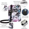 imageBaggallini Bryant Pouch Small Crossbody Bag for Women  Phone Purse with Crossbody Strap  Lightweight Crossbody PouchAbstract Cheetah