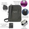 imageBaggallini Bryant Pouch Small Crossbody Bag for Women  Phone Purse with Crossbody Strap  Lightweight Crossbody PouchCharcoal
