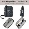 imageBaggallini Bryant Pouch Small Crossbody Bag for Women  Phone Purse with Crossbody Strap  Lightweight Crossbody PouchCharcoal Link