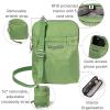 imageBaggallini Bryant Pouch Small Crossbody Bag for Women  Phone Purse with Crossbody Strap  Lightweight Crossbody PouchMoss