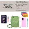 imageBaggallini Bryant Pouch Small Crossbody Bag for Women  Phone Purse with Crossbody Strap  Lightweight Crossbody PouchMoss