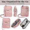 imageBaggallini Bryant Pouch Small Crossbody Bag for Women  Phone Purse with Crossbody Strap  Lightweight Crossbody PouchWoodrose