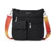 imageBaggallini womens Wide StrapPink Orange Ombre