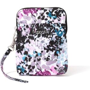 imageBaggallini Bryant Pouch Small Crossbody Bag for Women  Phone Purse with Crossbody Strap  Lightweight Crossbody PouchAbstract Cheetah