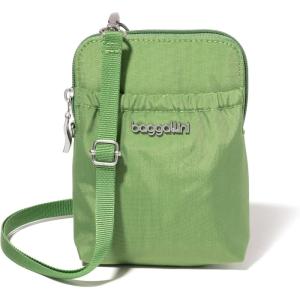 imageBaggallini Bryant Pouch Small Crossbody Bag for Women  Phone Purse with Crossbody Strap  Lightweight Crossbody PouchMoss