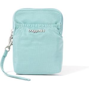 imageBaggallini Bryant Pouch Small Crossbody Bag for Women  Phone Purse with Crossbody Strap  Lightweight Crossbody PouchSeaglass