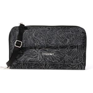 imageBaggallini RFID Phone Wallet CrossbodyMidnight Blossom