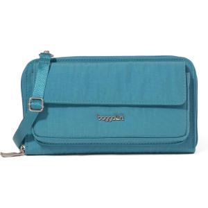 imageBaggallini RFID Phone Wallet CrossbodySeaside Blue