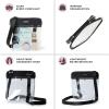 imageBaggallini Clear Stadium CrossbodyRoyal Blue