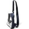 imageBaggallini Clear Stadium Mini SlingFrench Navy