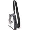imageBaggallini Clear Stadium Mini SlingMidnight Blossom Print